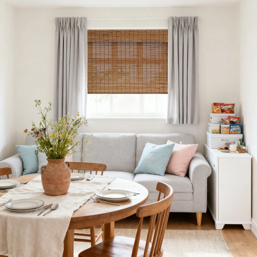 Customized Window Shades for Living Room