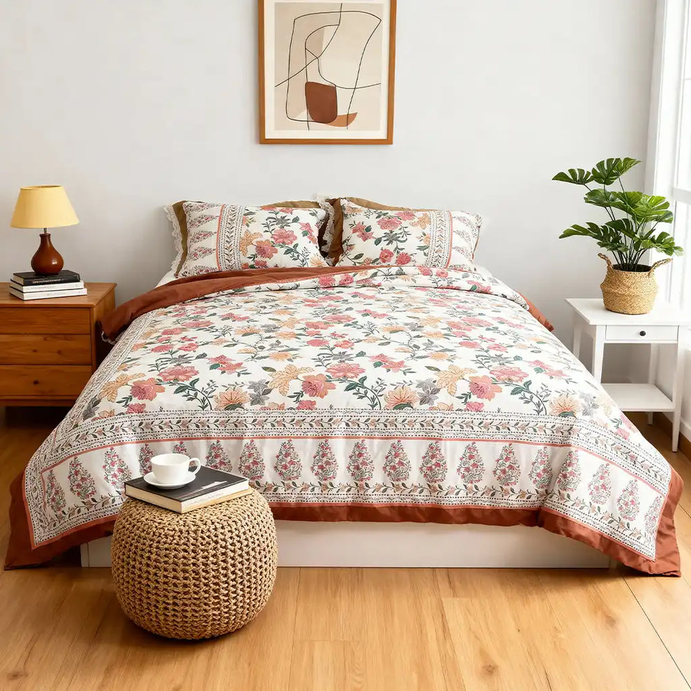 Luxudecor Cute Floral Bedding - Fredesigner