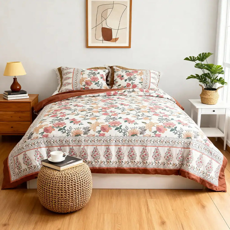 Luxudecor Cute Floral Bedding - Fredesigner