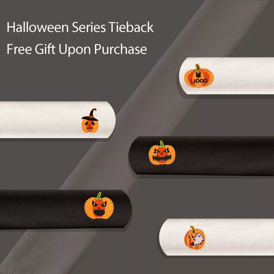 Halloween Pleated Curtains Drapery Sedge - Fredesigner