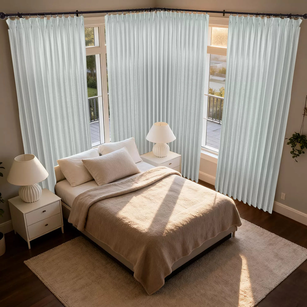 Thermal Insulated Window Treatment for Bedroom