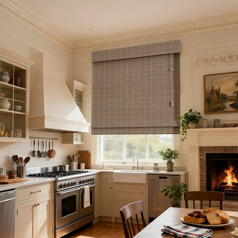 Bamboo Roman Shades