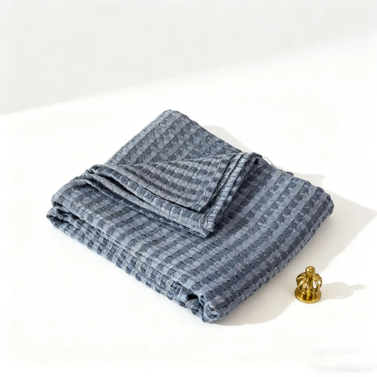 Cotton Breathable Blanket for Hot Sleepers - Fredesigner