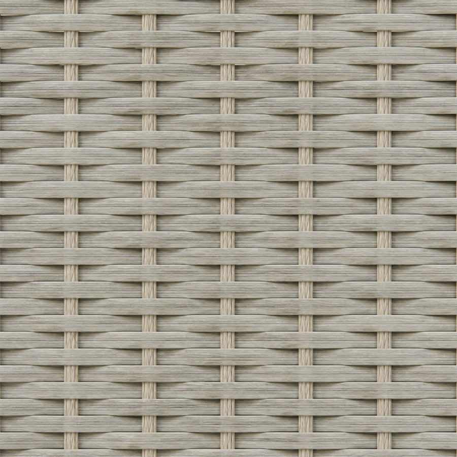 Custom Ivy Mist Gray Woven Bamboo Shades - Mist Gray woven bamboo material close-up