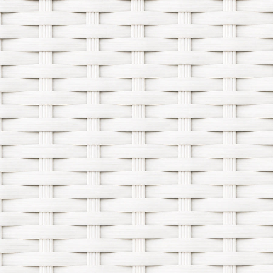 Custom Ivy Snow Woven Bamboo Shades - Snow woven bamboo material close-up