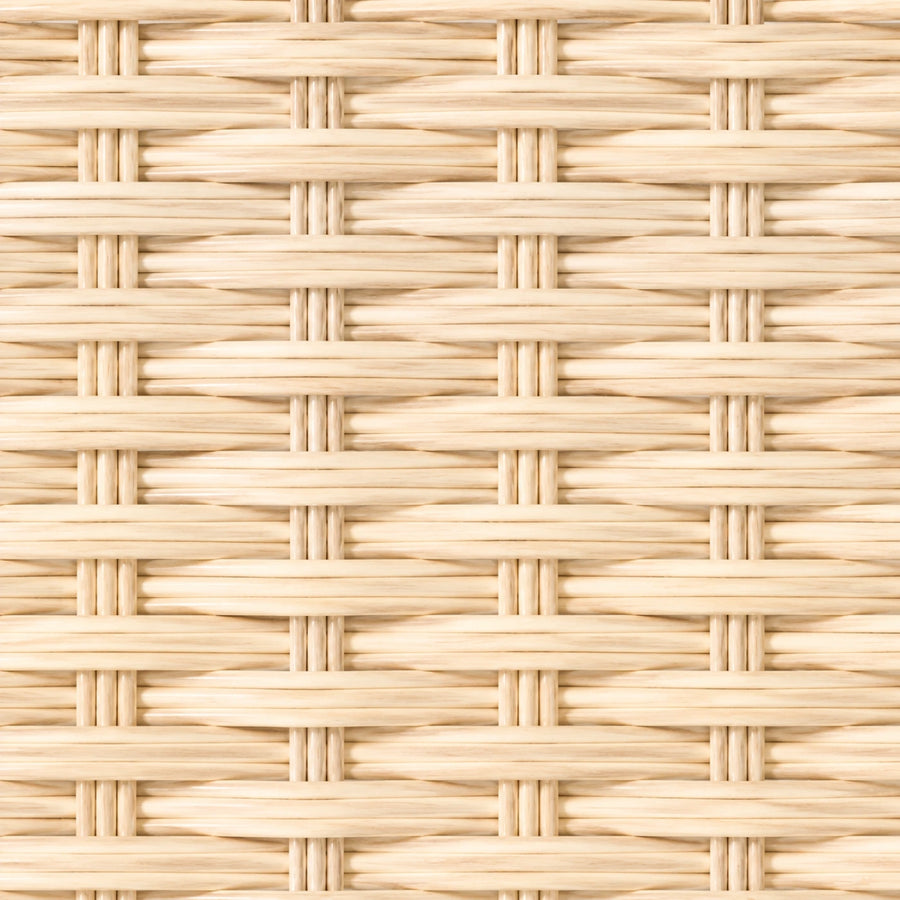 Custom Willow Cream Woven Bamboo Shades - Cream woven bamboo material close-up