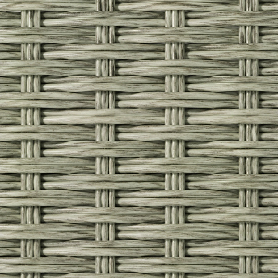 Custom Willow Gray Green Top Down Bottom Up Bamboo Shades - Gray Green woven bamboo material close-up