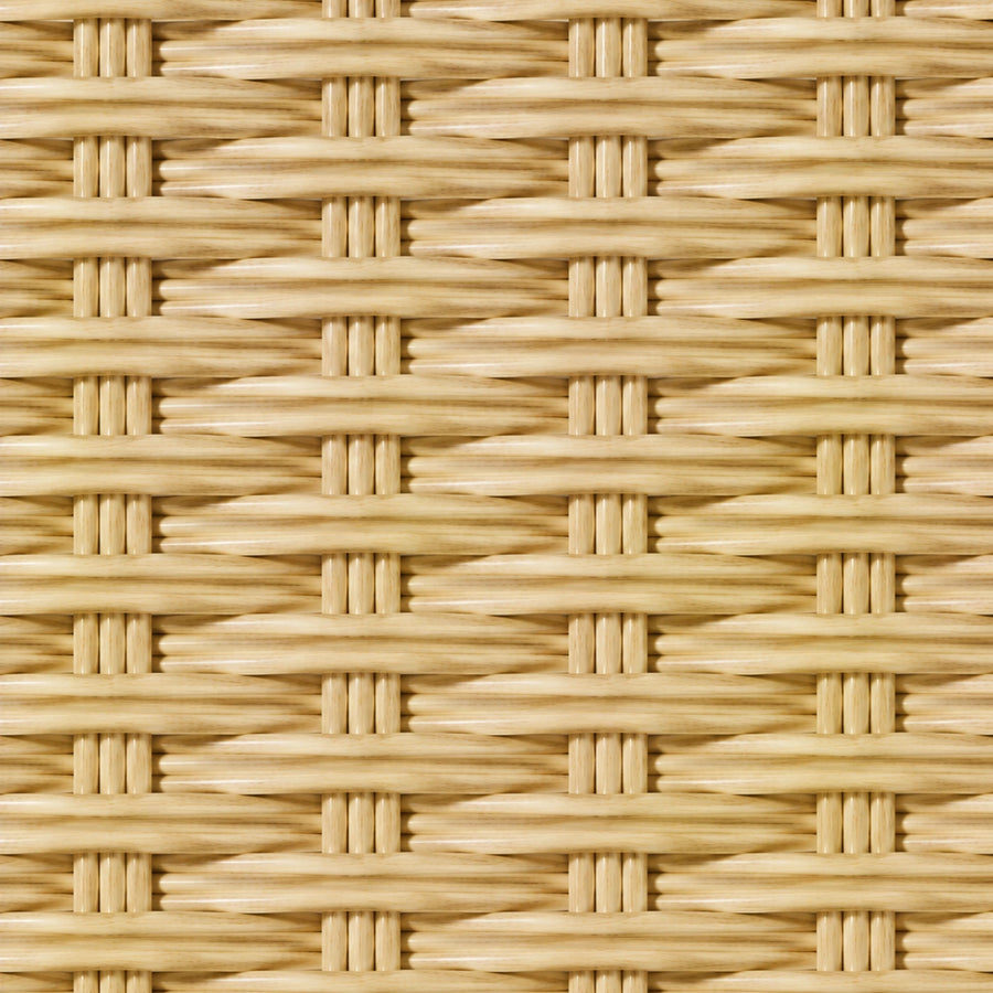 Custom Willow Wheat Top Down Bottom Up Bamboo Shades - Wheat woven bamboo material close-up