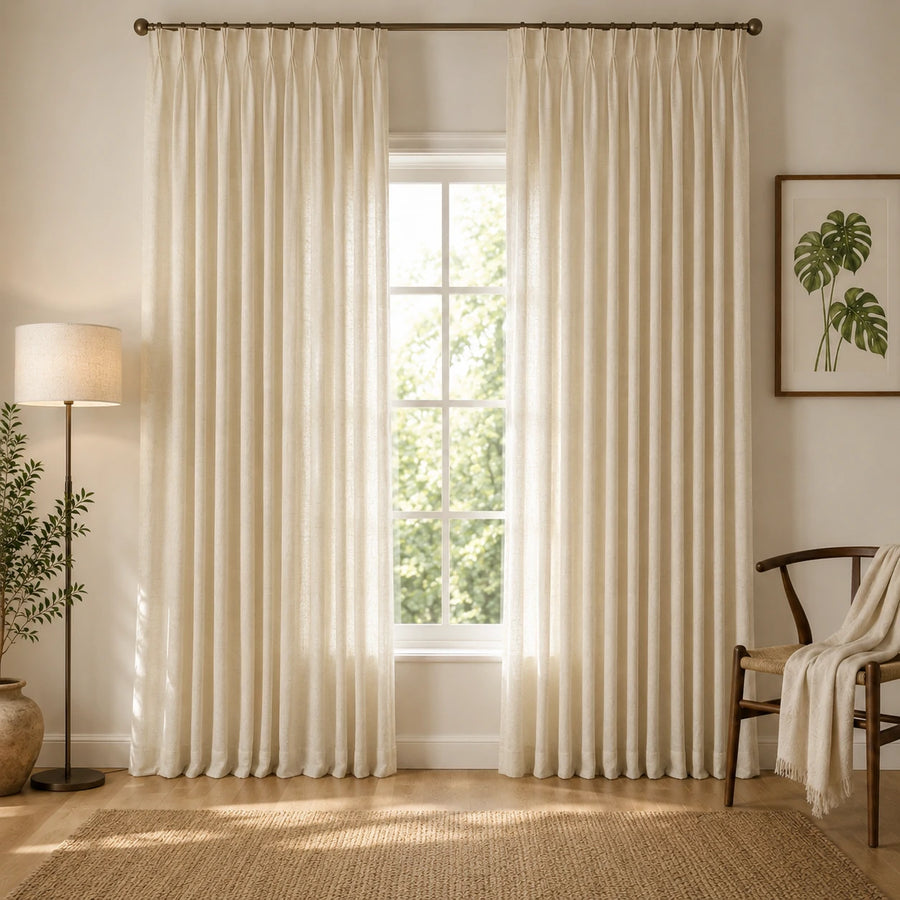 Pleated Curtains Drapry Sedge - Fredesigner