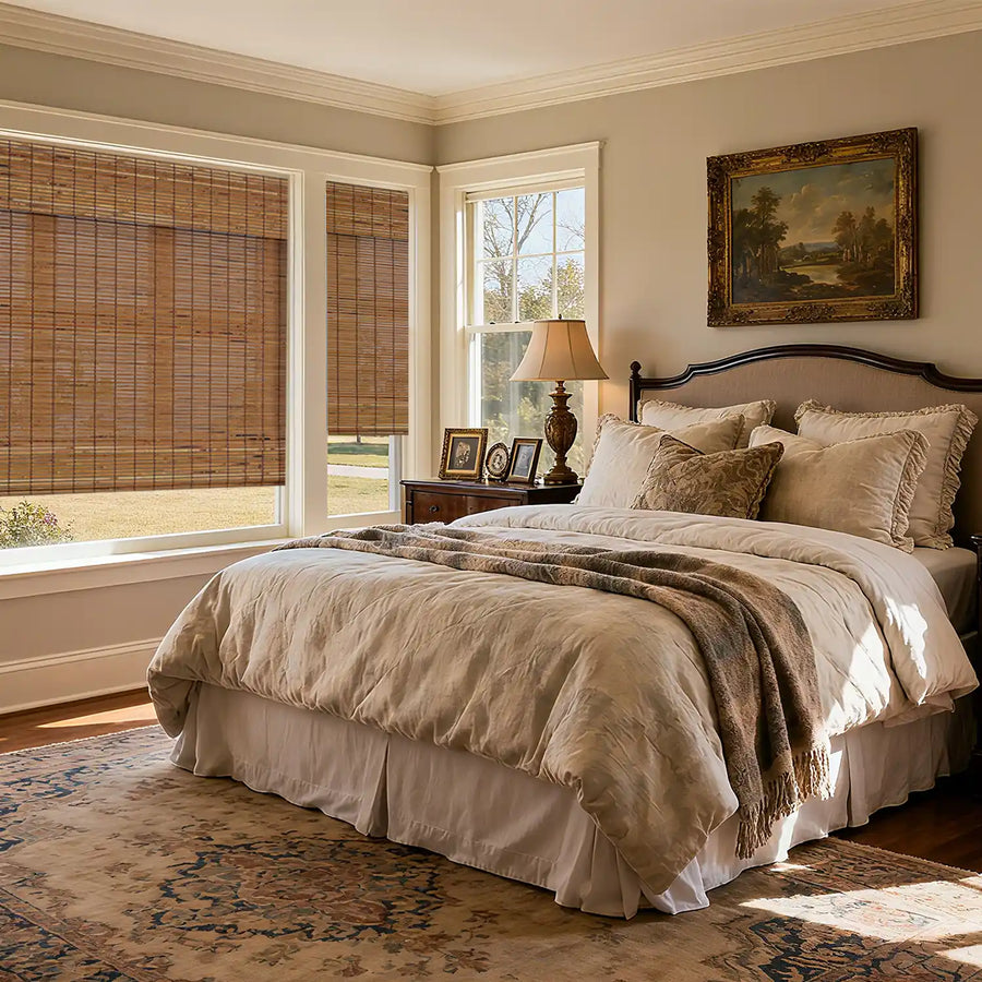 curtains for windows with blinds