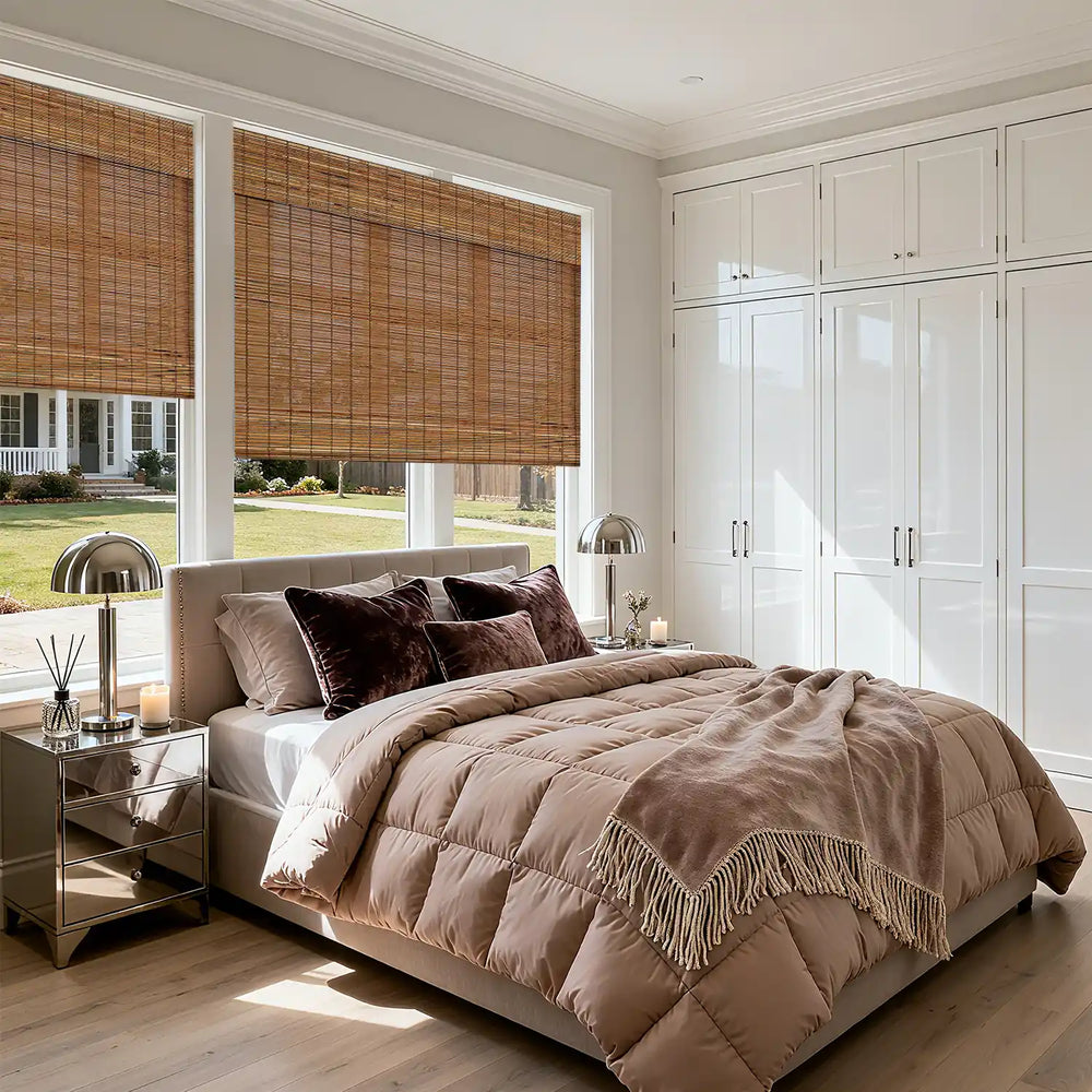 curtains for windows with blinds