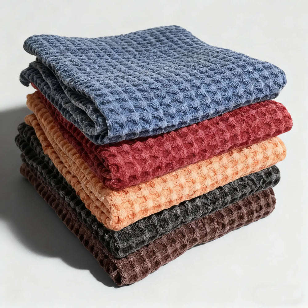 Waffle Towel Super Soft Highly Absorbent - Fredesigner