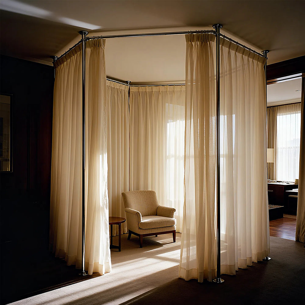 Room divider curtain