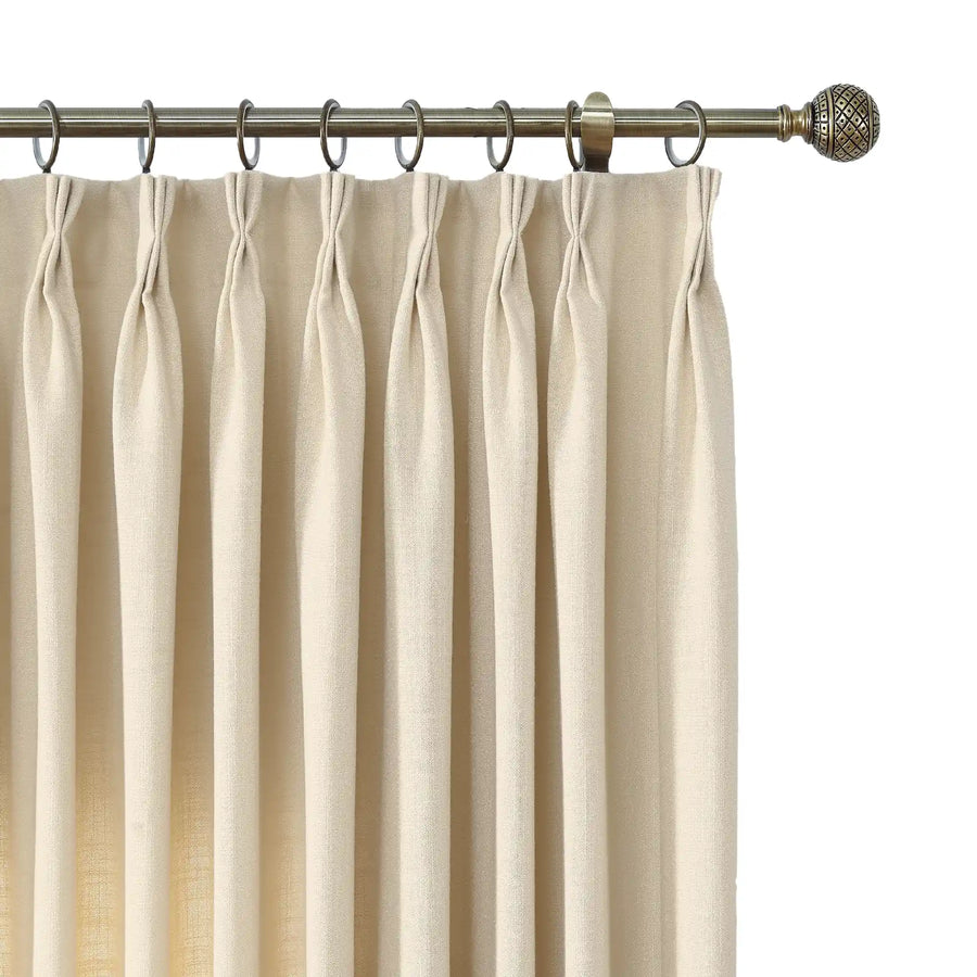 curtains in a bedroom