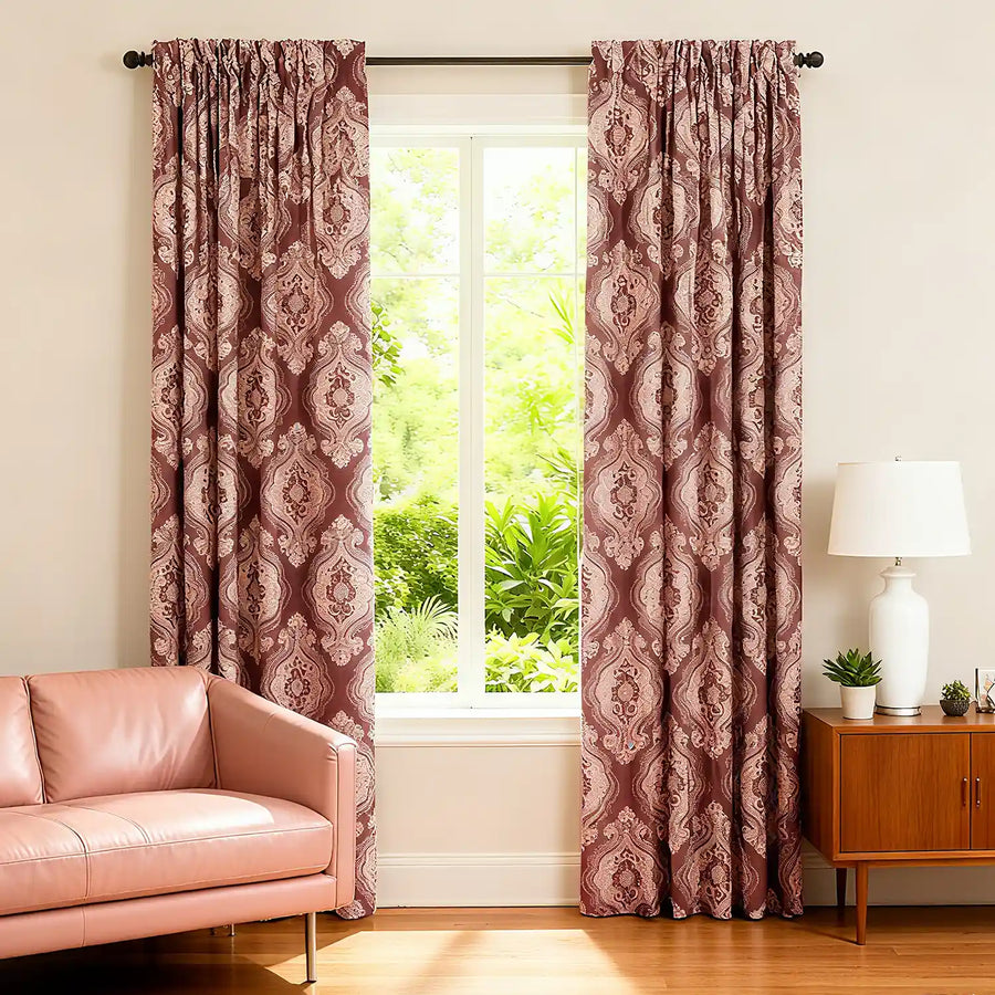 curtains with prints