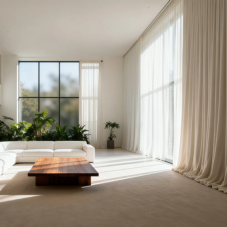 Extra Long Drapes Custom Linen Curtains Chevrons - Fredesigner