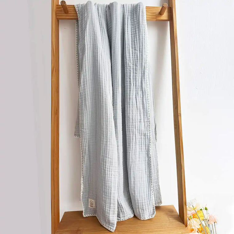 Gifts for Women Muslin for Couch Breathable Gauze Blanket - Fredesigner