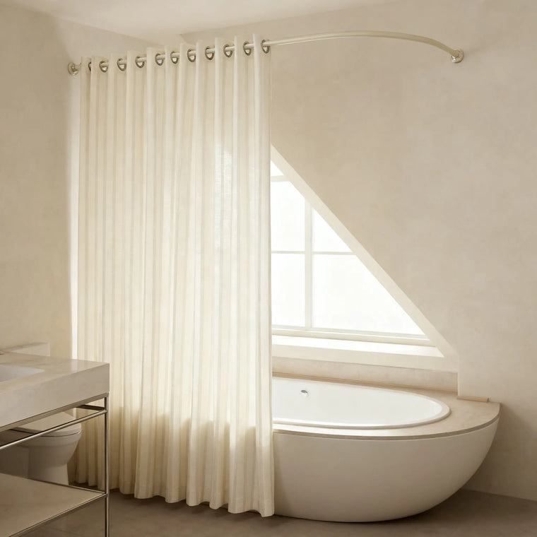 Hotel Luxury Decor Shower Curtains for Bathroom