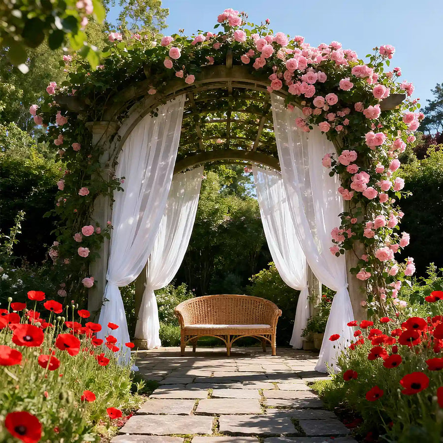 Outdoor Curtain Sheer Curtains for Living Room Damme - Fredesigner