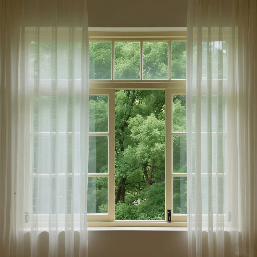 sheer window panels