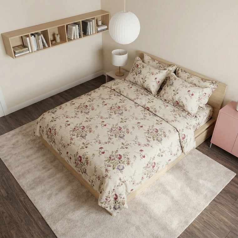 Bringing French Nonchalance to the Bedroom: The Elevated Aesthetics of Vintage linen Bedding