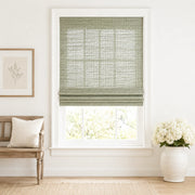 Custom Hazel Misty Sage Woven Bamboo Shades - Standard - Misty Sage H11-7