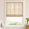 Custom Hazel Ashwood Pine Top Down Bottom Up Bamboo Shades - Top Down Bottom Up - Ashwood Pine H11-8