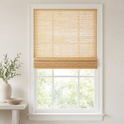 Custom Hazel Buttercream Top Down Bottom Up Bamboo Shades - Top Down Bottom Up - Buttercream H11-6