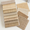 Ivy Bamboo Shade Sample Book - material and color swatches