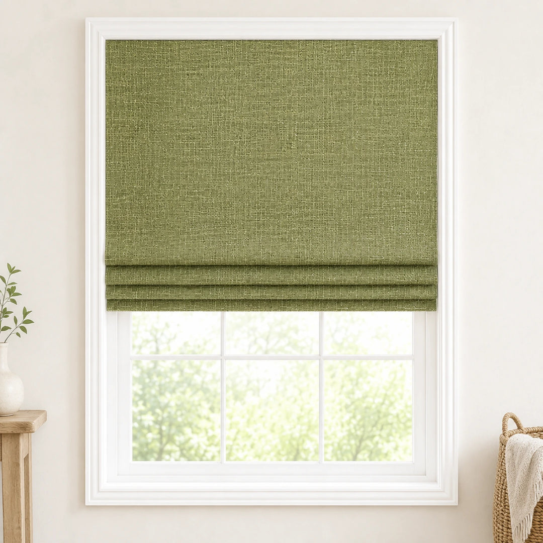 Custom Natural Grassland Woven Bamboo Shades - Standard - Grassland NU-09
