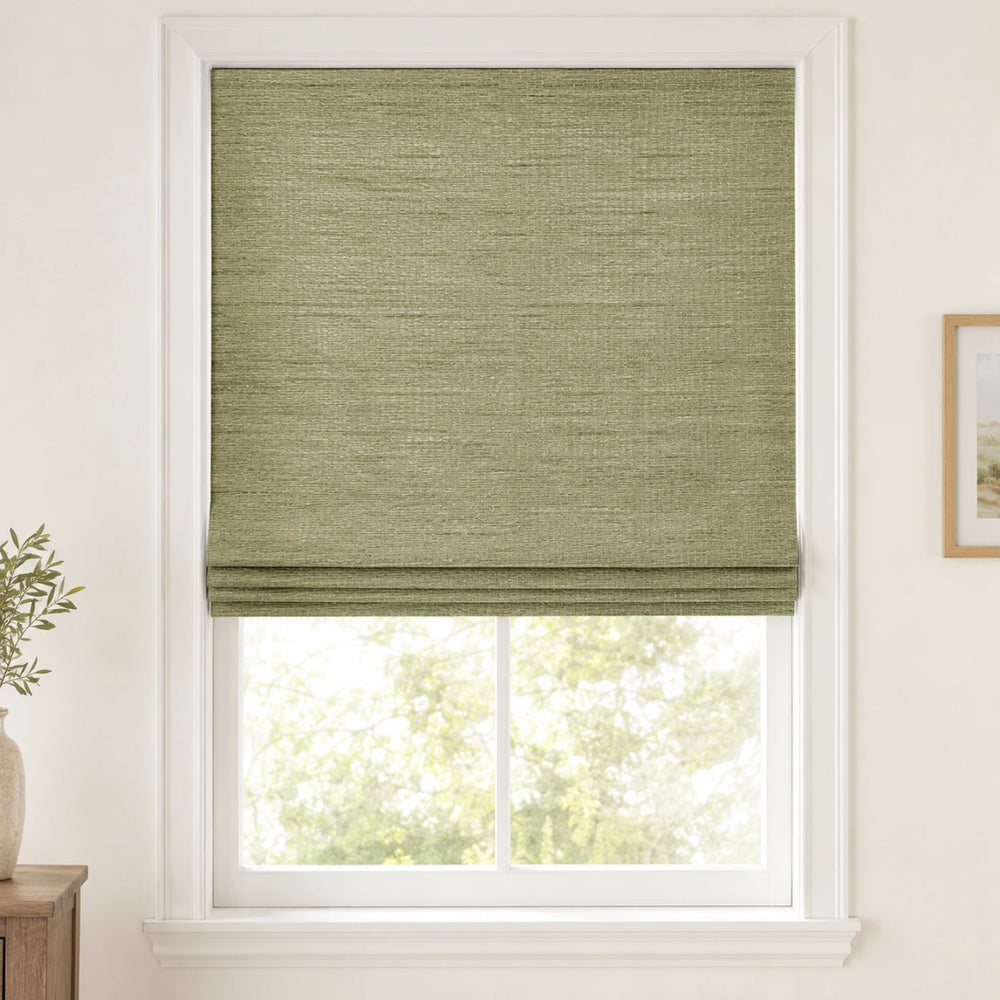 Custom Natural Grassland Top Down Bottom Up Bamboo Shades - Top Down Bottom Up - Grassland NU-09