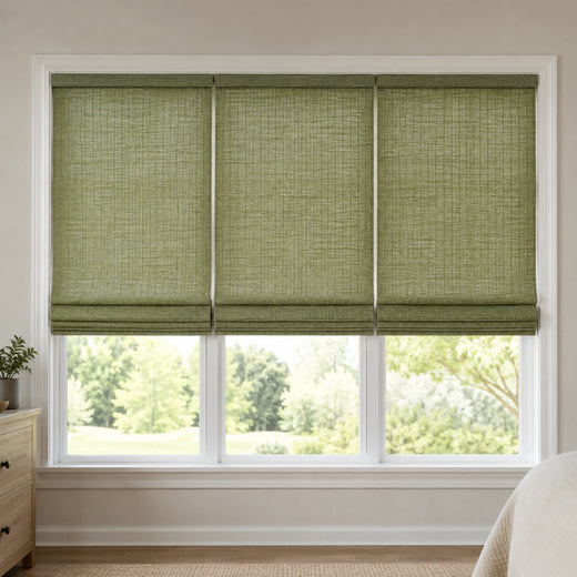 Custom Nomi 3 Shades on 1 Headrail Bamboo Shades - 3 Shades on 1 Headrail - 3 Shades on 1 Headrail NA1323