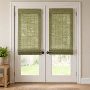 Custom Nomi French Door Bamboo Shades - French Door - French Door NA1323