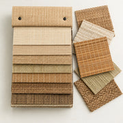 Nomi Bamboo Shade Sample Book - material and color swatches