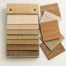 Nomi Bamboo Shade Sample Book - material and color swatches