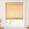 Custom Nomi Cheese Woven Bamboo Shades - Standard - Cheese NA0201