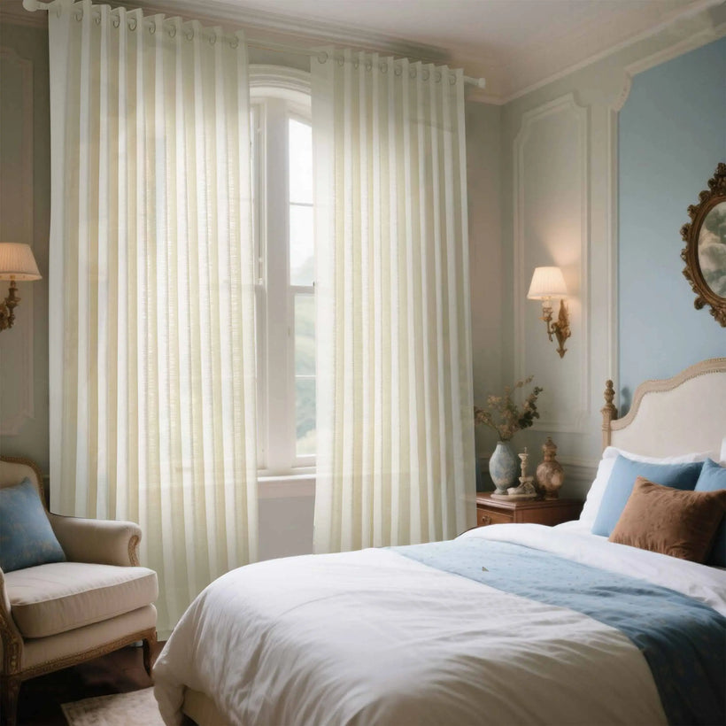 Modern bedroom curtains