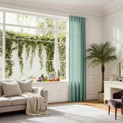linen pinch pleat curtains

