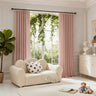 linen draperies
