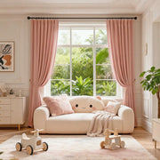 curtains pleated
