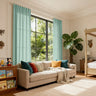 linen pinch pleat curtains
