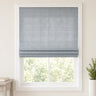 Custom Nomi Grayish Blue Top Down Bottom Up Bamboo Shades - Top Down Bottom Up - Grayish Blue NA0822
