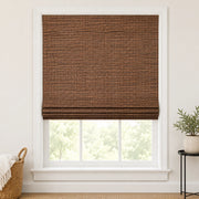 Custom Nomi Tree Bark Top Down Bottom Up Bamboo Shades - Top Down Bottom Up - Tree Bark NA1903
