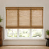 Custom Ramie 3 Shades on 1 Headrail Bamboo Shades - 3 Shades on 1 Headrail - 3 Shades on 1 Headrail D15-04