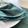 Cloth Napkins Green Fall Thanksgiving Washable - Fredesigner