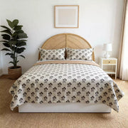 100% Linen Digital Printing Comforter Sets - Fredesigner