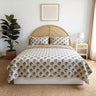 100% Linen Digital Printing Comforter Sets - Fredesigner