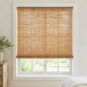 Custom Ramie Reed Bamboo Shades - Reed -  RS408-1