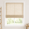 Custom Ramie Cashew Woven Bamboo Shades - Standard - Cashew D11-01
