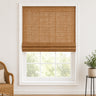 Custom Ramie Cinnamon Woven Bamboo Shades - Standard - Cinnamon 0833N
